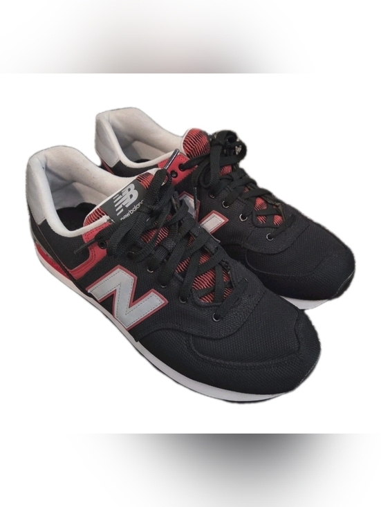 New Balance 574 \'Jetsetter\' BLK/RED/ WHITE US Men\'s Size 10.5 (EUC) main image 11